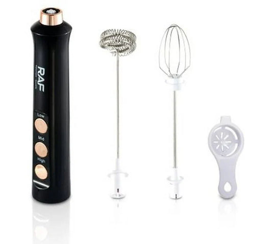 RAF 3 Speed Rechargeable Electric Egg Whisk