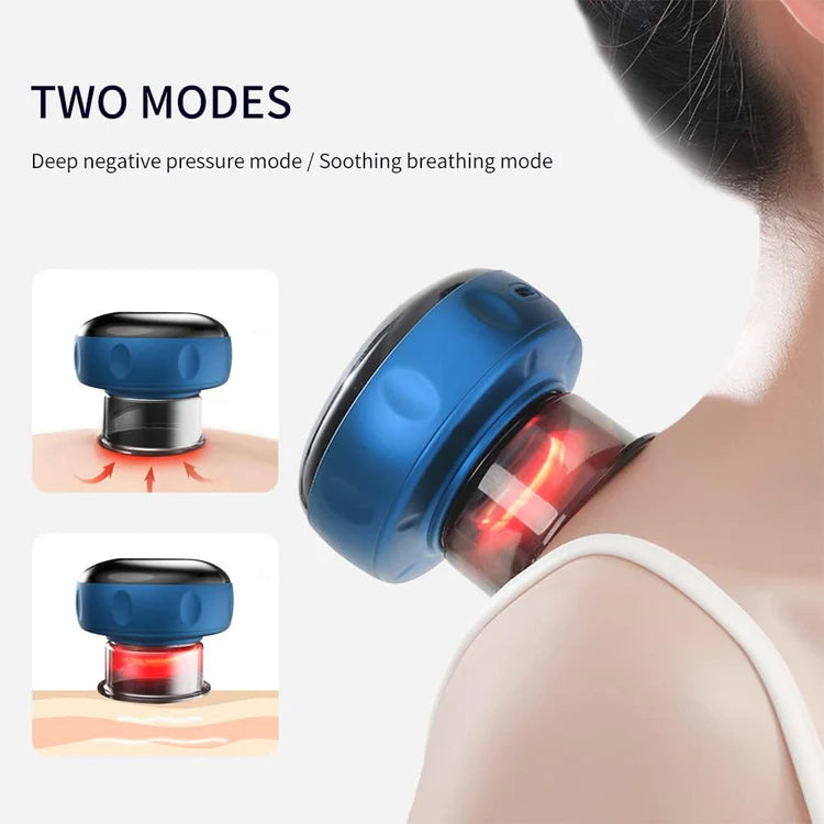 12 Gear Intelligent Breathing Cupping Massage Instrument