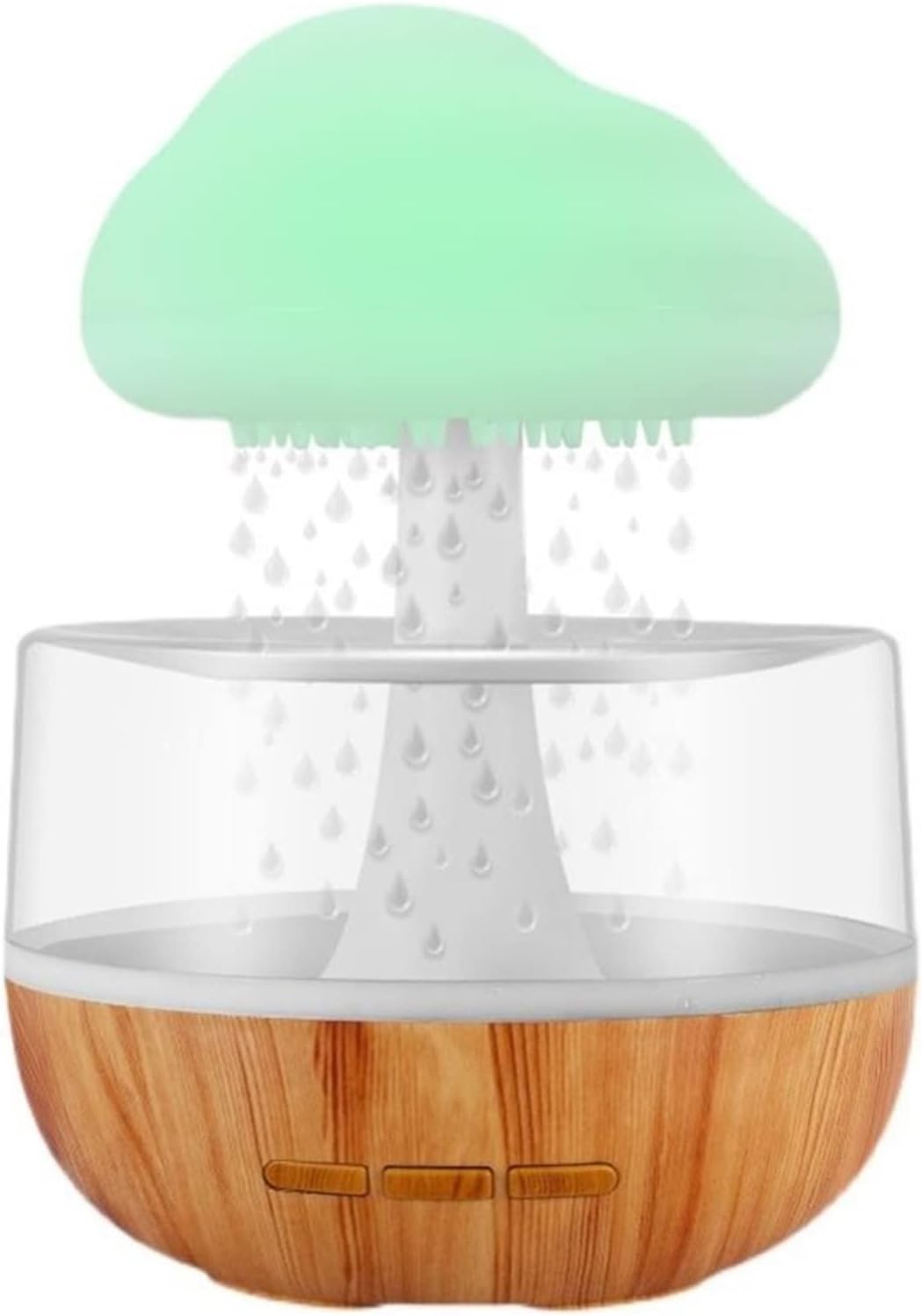 Creative Raindrop Colourful Humidifier - Rechargeable