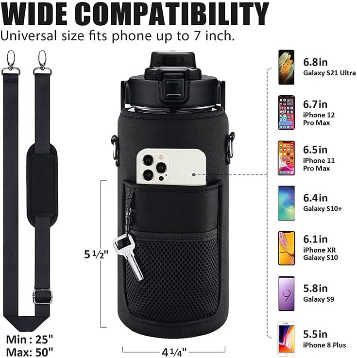 Magnetic Water Bottle Gym Sleeve