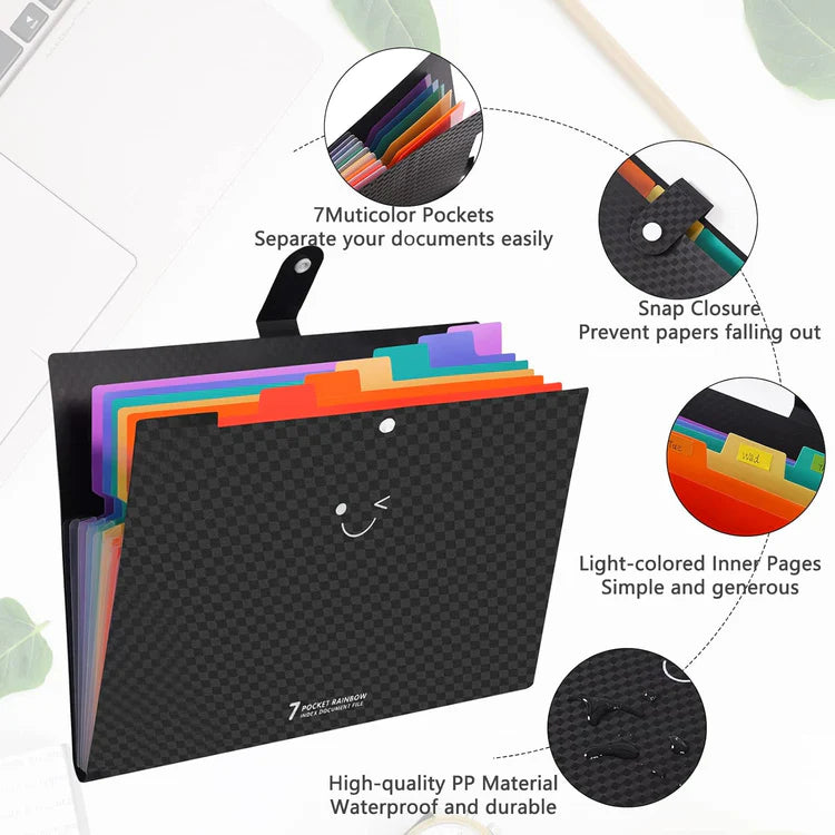 Wink Wink 13 Pocket A4 File