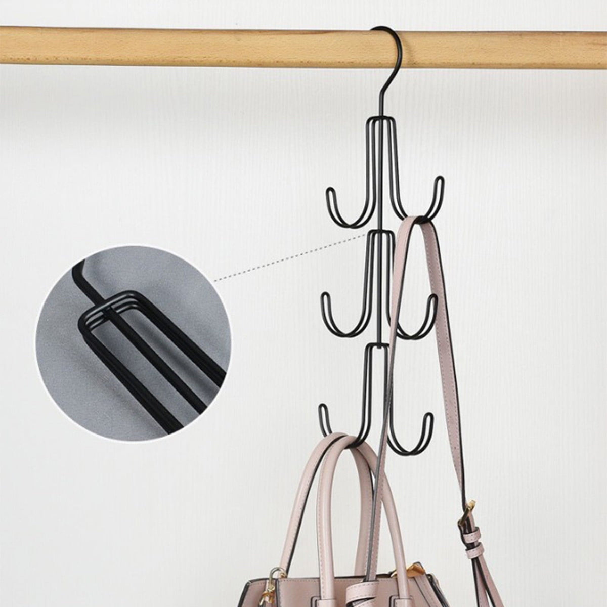 Closet Purse and Accessory Hanger