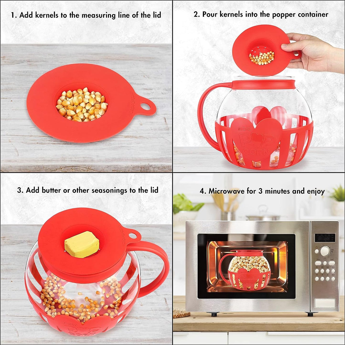 Microwave Popcorn Popper