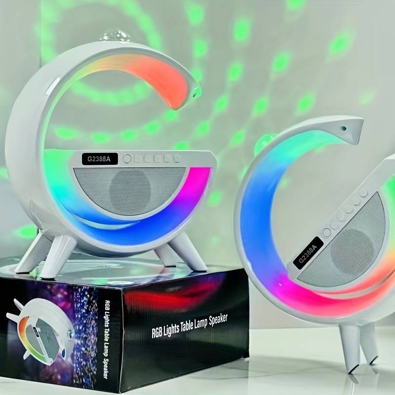 Colorful Disco Ball Wireless Speaker & 15w Wireless Charger