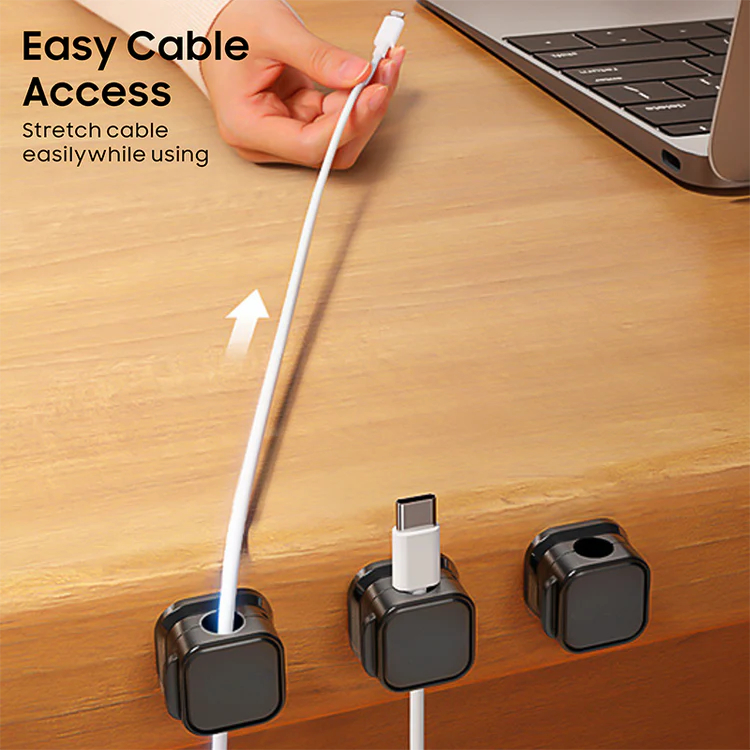 6 Pack Magnetic Cable Clips