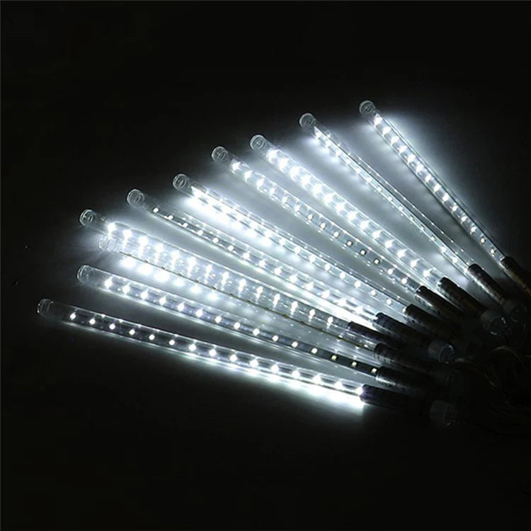 SolarGlow Meteor Shower LED Tube String - 30cm