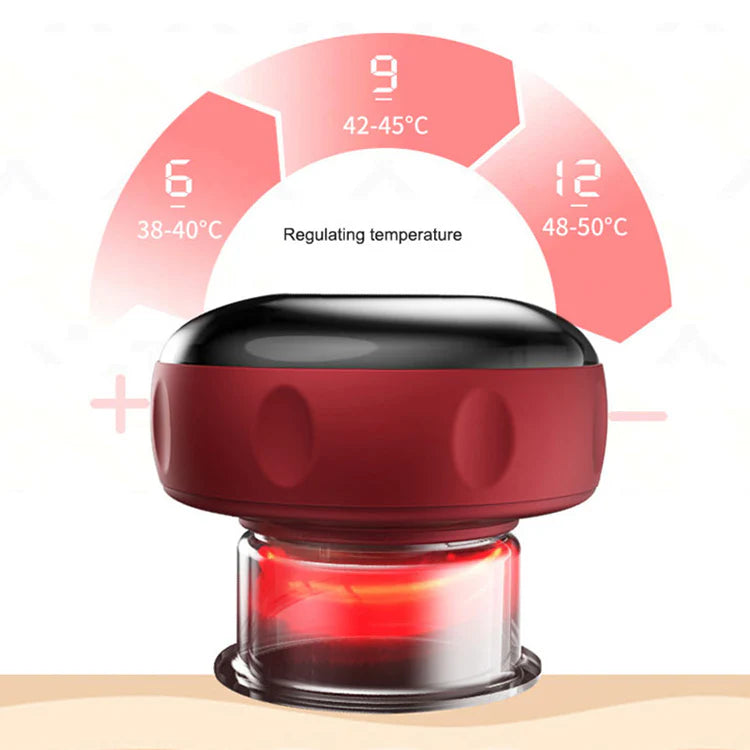 12 Gear Intelligent Breathing Cupping Massage Instrument