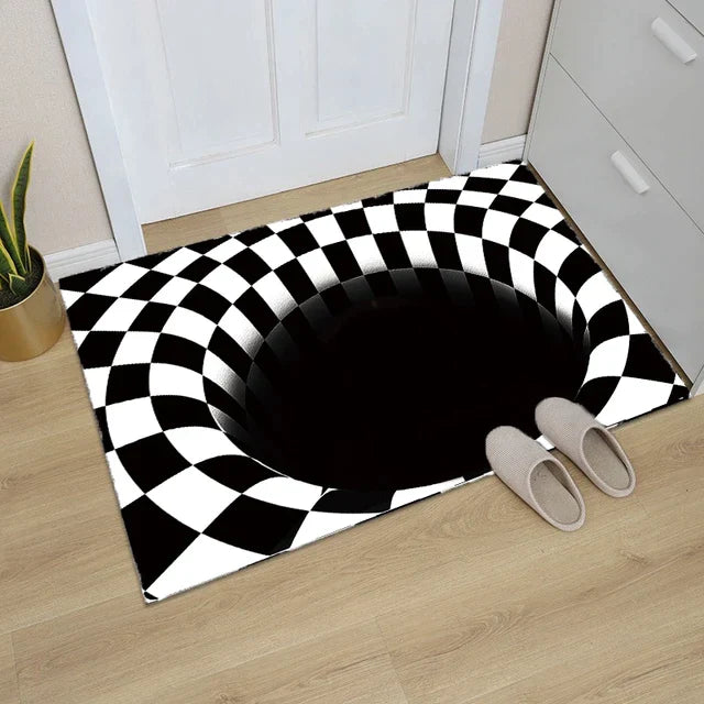 3D Optical Illusion Geometric Rug 230x160cm