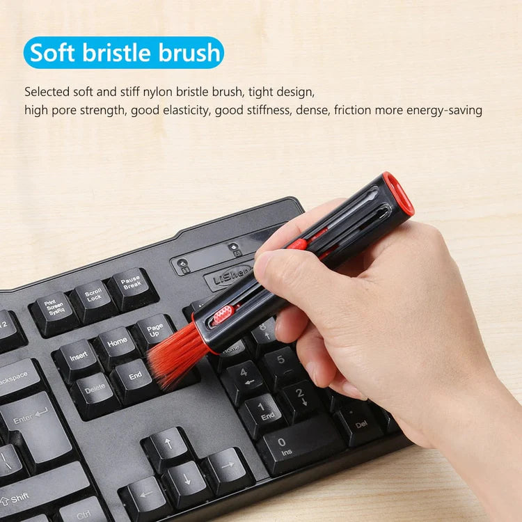 3-In-1 Multi Cleaning Kit For Air pods , Keyboards, Headphones , Cell phones