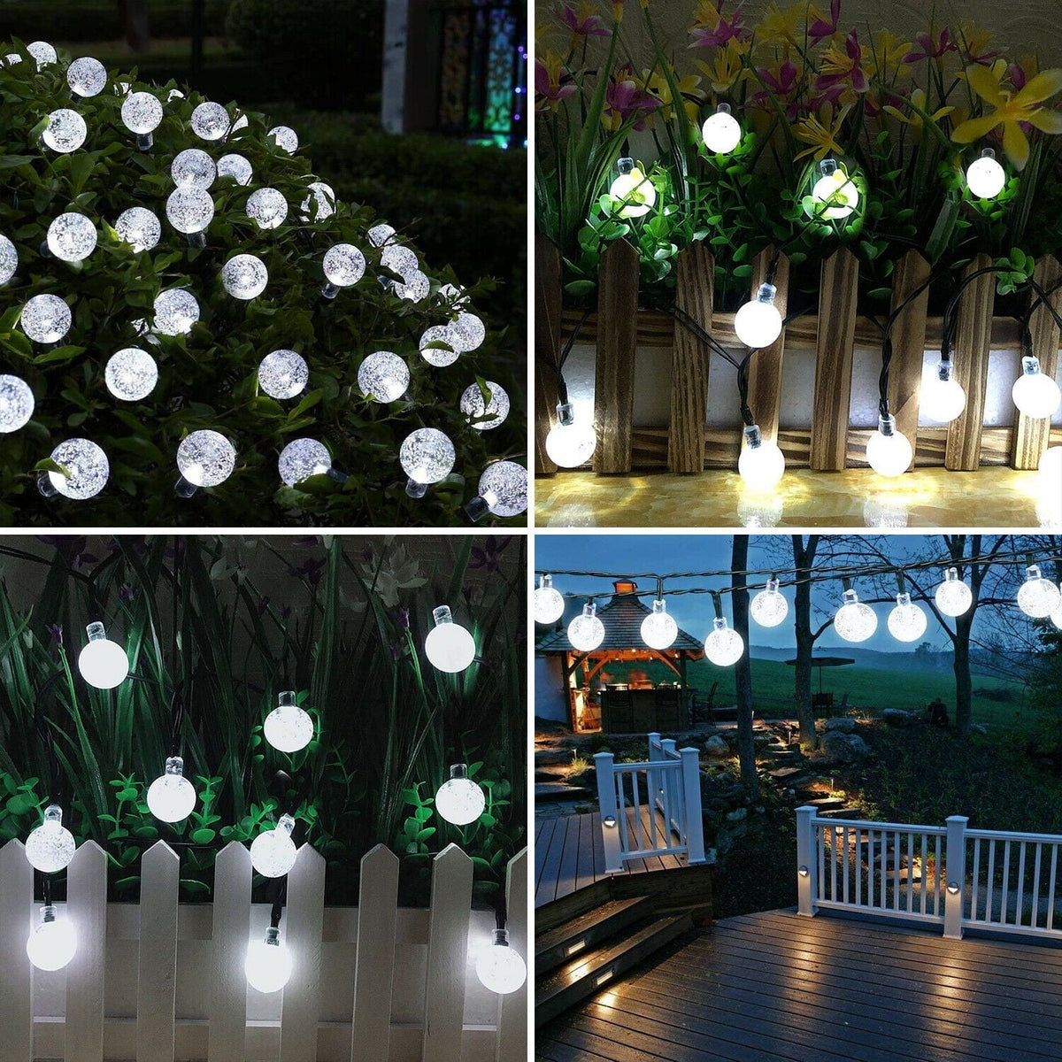 Solar Bubbles String Light - 5m