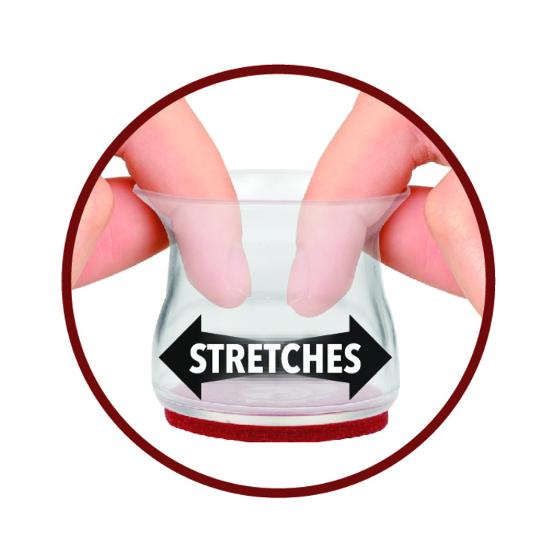 8 Pack Flexible Protect Chair Sliders