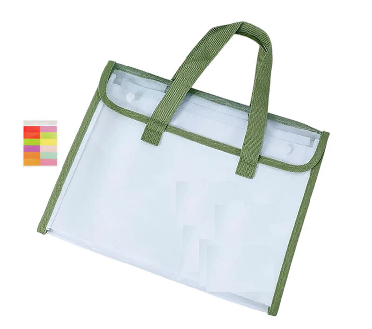 Transparent 13 Pocket A4 Carry Case