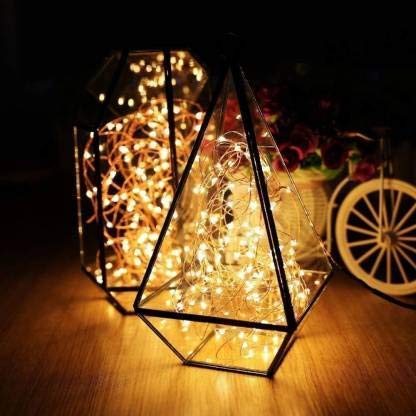Wine Bottle Cork Stopper LED Fairy Lights - 8 Pack