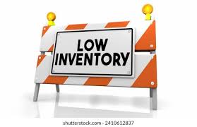 Low Stock Items (Less Than 10)