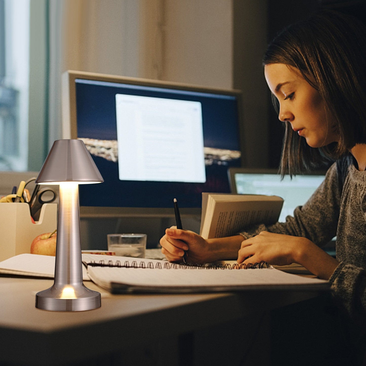 Usb Rechargeable Desk Lamp Night