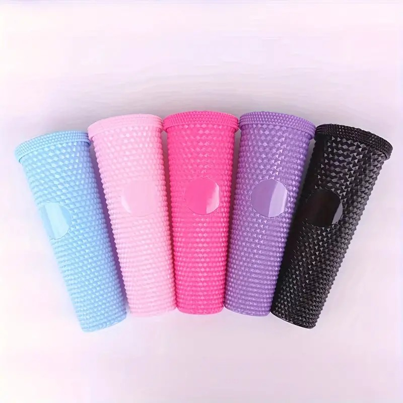 3PC Diamond Studded Super Cool Tumbler Set