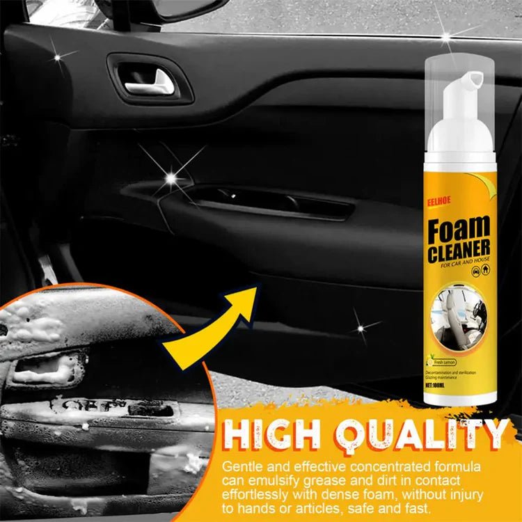 100ml Home And Car Multifunctional Powerful Foam Cleaning Kit - ONLINEMART DEALS