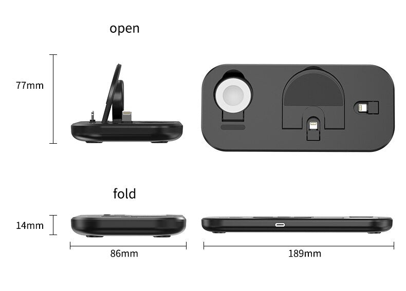 3 in 1 - 10W Charger Stand For IPhone