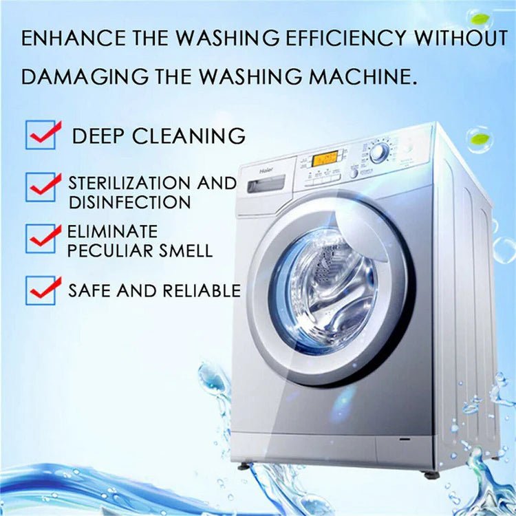 12 Effervescent Washing Machine Tablets - ONLINEMART DEALS