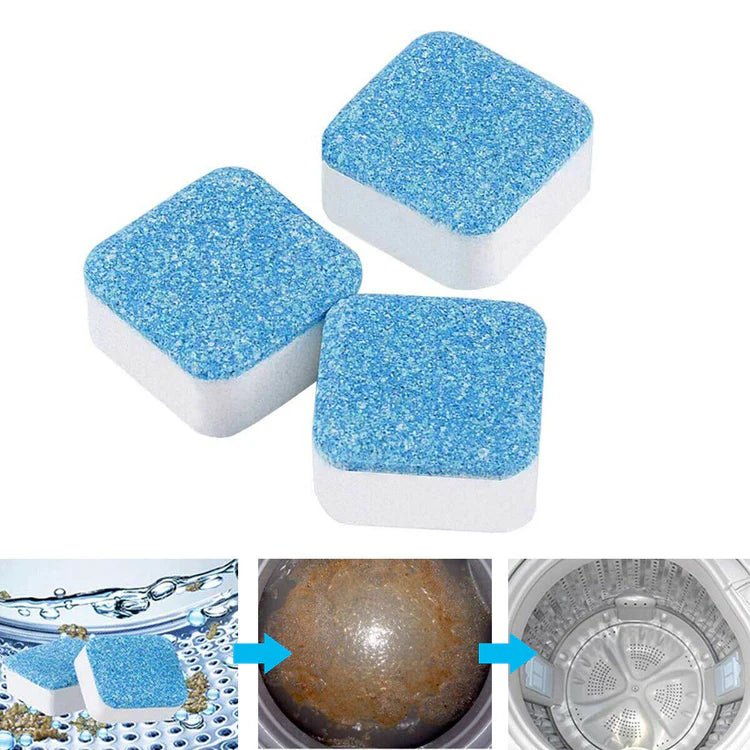 12 Effervescent Washing Machine Tablets - ONLINEMART DEALS