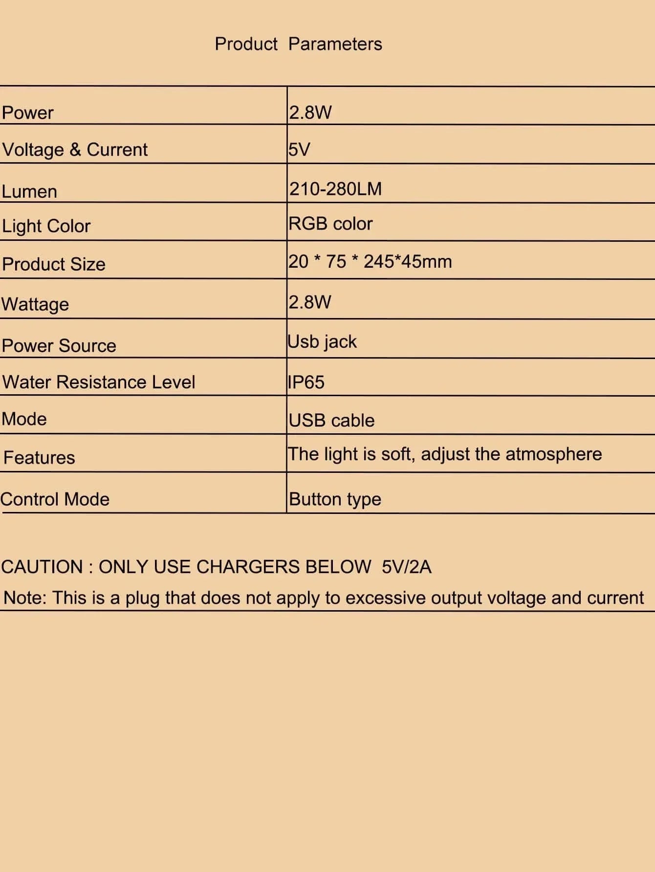 RGB Atmosphere Decorative Lamp with Remote Controller