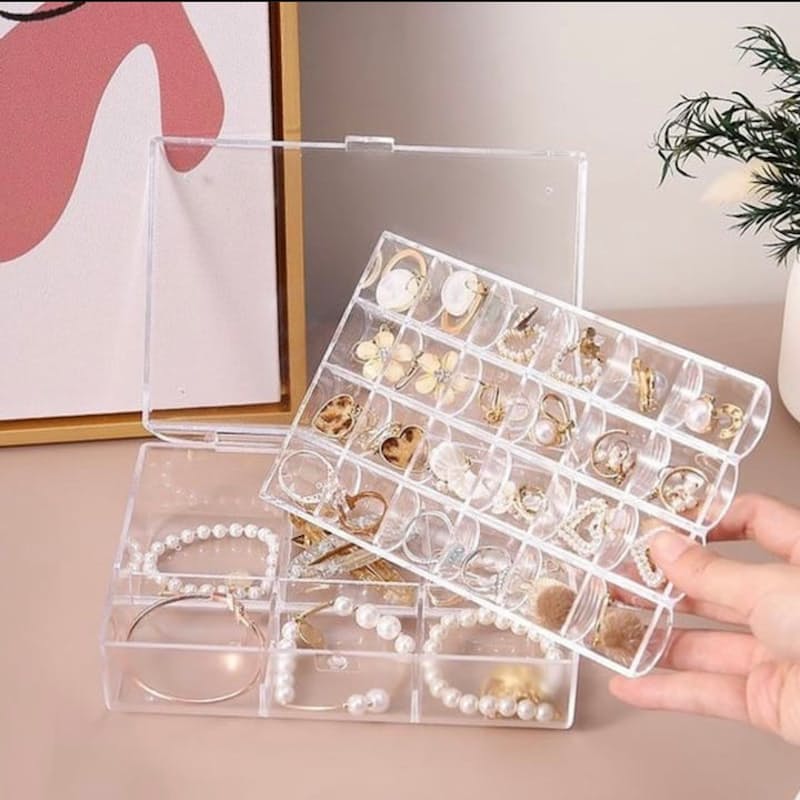 Double Layer Portable Jewellery Storage Box