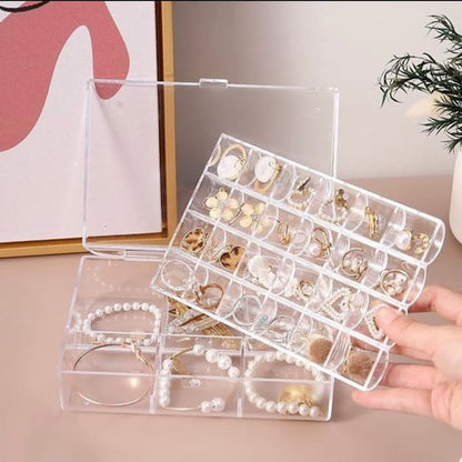 Double Layer Portable Jewellery Storage Box