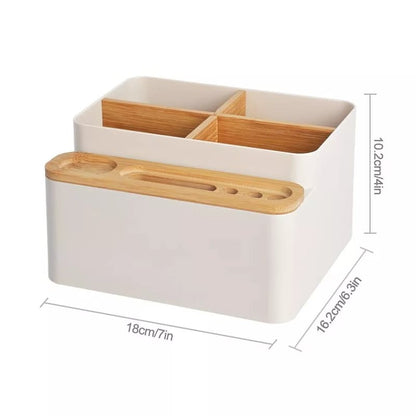 4 Grid Multifunctional Desk Organizer