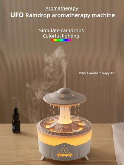 Cloud Surfing UFO Raindrop Humidifier