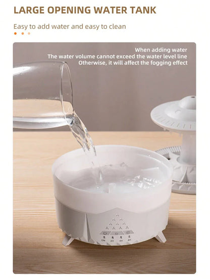 Cloud Surfing UFO Raindrop Humidifier