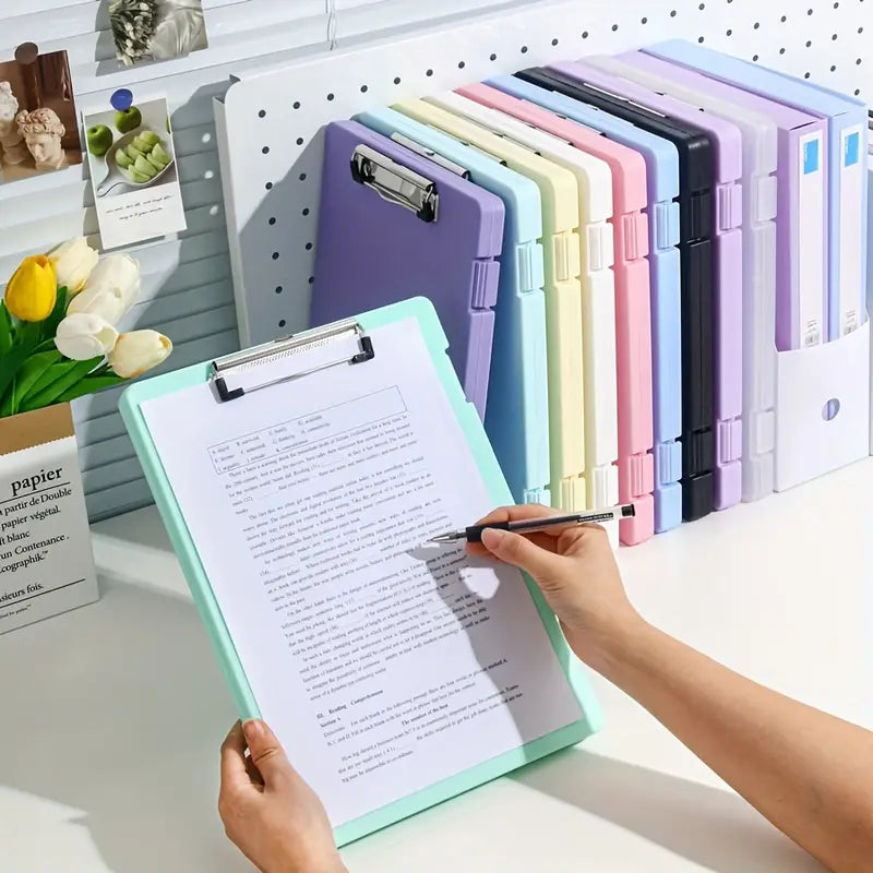 A4 Clip Board With Internal Document Storage