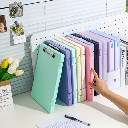 A4 Clip Board With Internal Document Storage