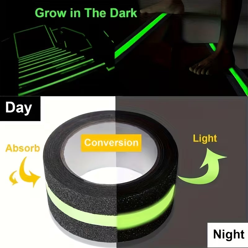 Glow‑in‑the‑Dark Safety Tape – 3m