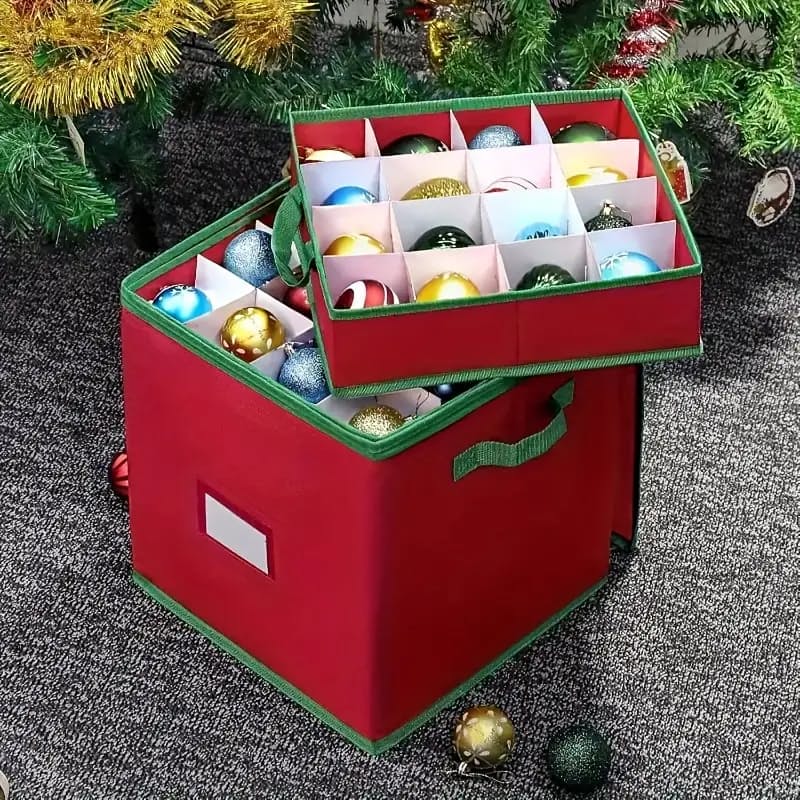 Holiday Ornament Storage Box
