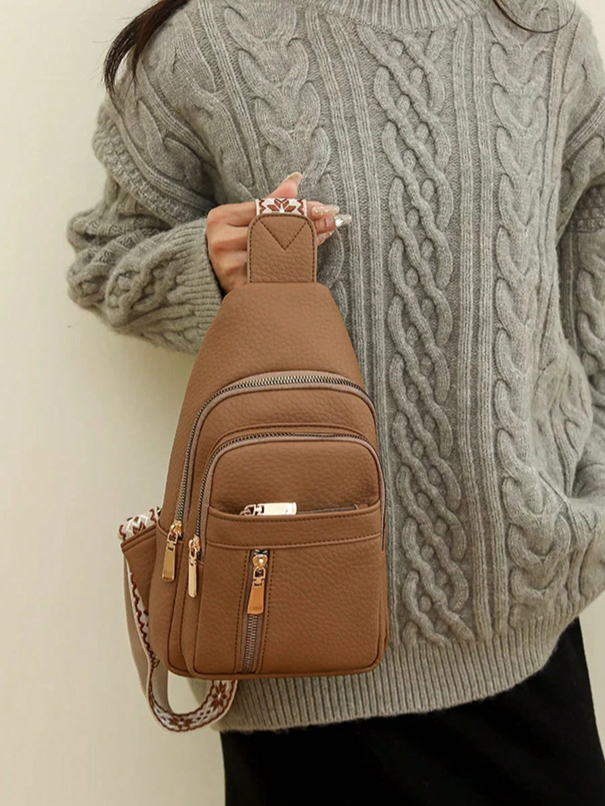 Casual Carrier Classic Sling Crossbody Bag
