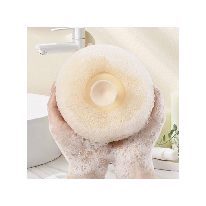 Body Loofahs – Shower Bath Exfoliating Scrubbers with Suction Cup