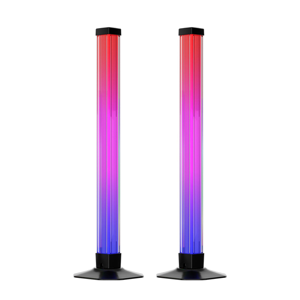 LED Light Bars – 360° Smart RGB Background Lighting