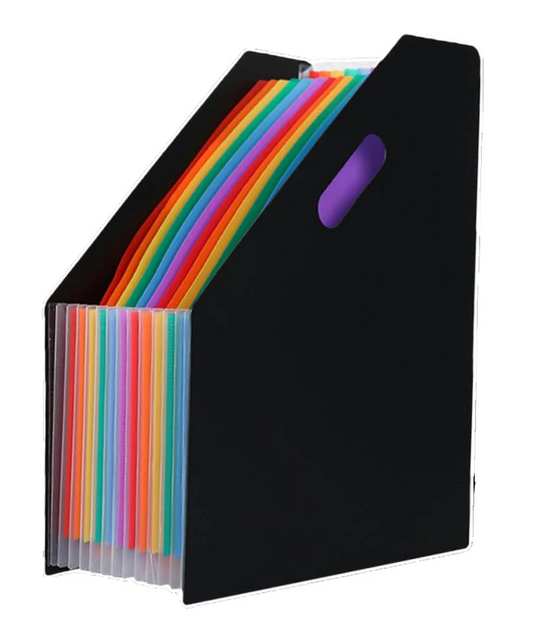 Easy Access Expandable Magazine/Book Holder