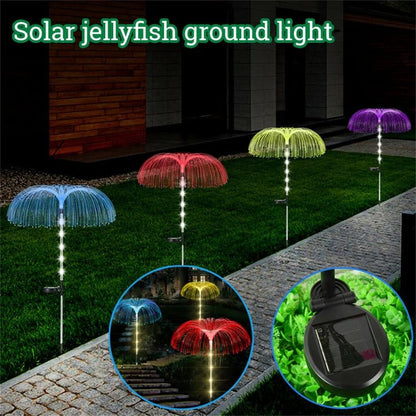 2 Pack Solar Garden Jellyfish Lights - ONLINEMART DEALS