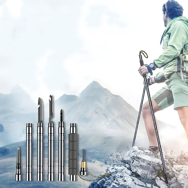 Trekking Pole Survival Kit