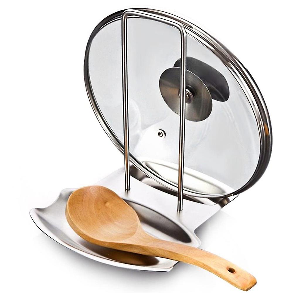 Stainless Steel Lid and Spoon Rest