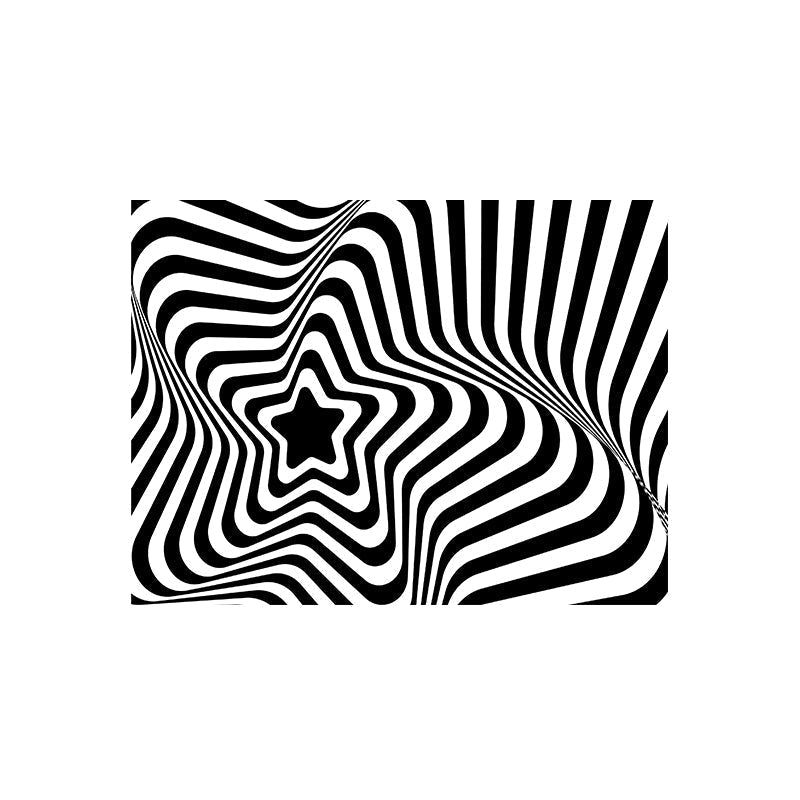 3D Optical Illusion Geometric Mat 60x90cm