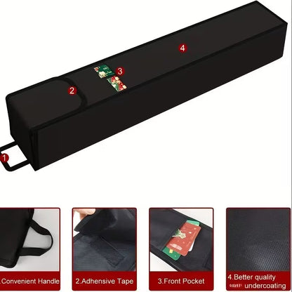 Christmas Wrapping Paper Storage Bag – Oxford Fabric Organizer