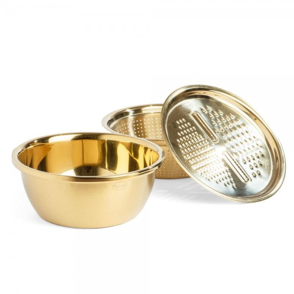 ChefMate 3‑in‑1 Stainless Steel Colander Se