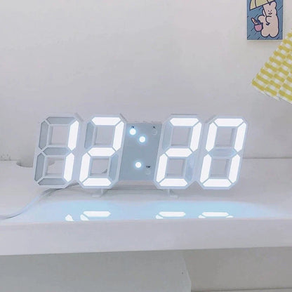 Luminous 3D LED Digital Clock