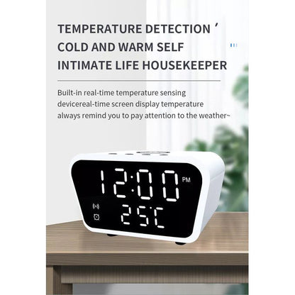 Smart Clock with Wireless Charger