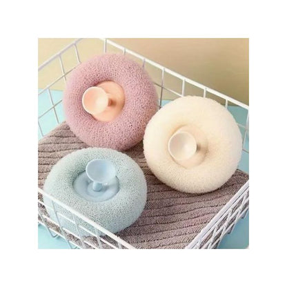 Body Loofahs – Shower Bath Exfoliating Scrubbers with Suction Cup