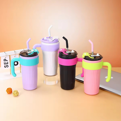 RainbowSip 800ml Travel Cup with Handle
