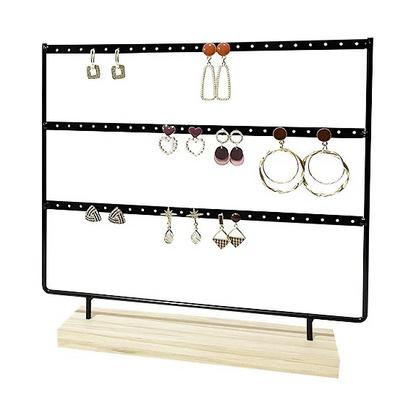 Stylish 69-Hole Earring Holder