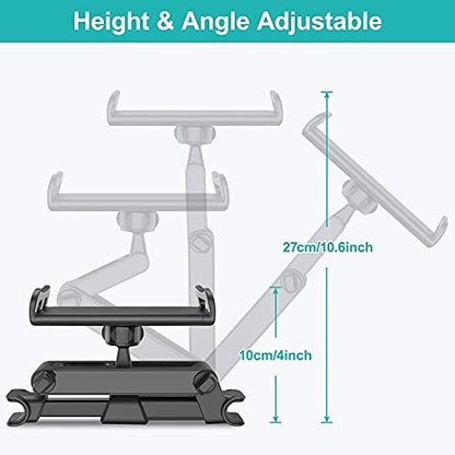 Zig Zag Rotated Car Headrest Phone or Tablet Holder